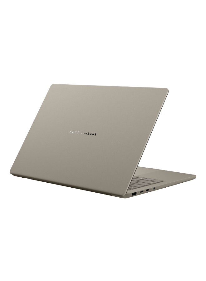 ASUS - Zenbook 14 UX3407RA-QD906W Laptop With 14-Inch Display, Snapdragon X Elite Processor/32GB RAM/1TB SSD/Integrated Graphics/Windows 11 Home English/Arabic Zabriskie Beige - Image 1