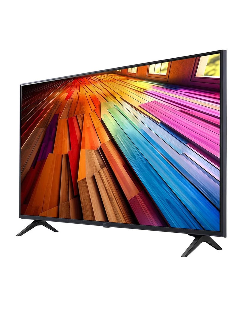 LG 43 Inch LG UHD AI UT80 4K Smart TV AI Magic remote HDR10 webOS24 43UT80006LB Black  - Image 2