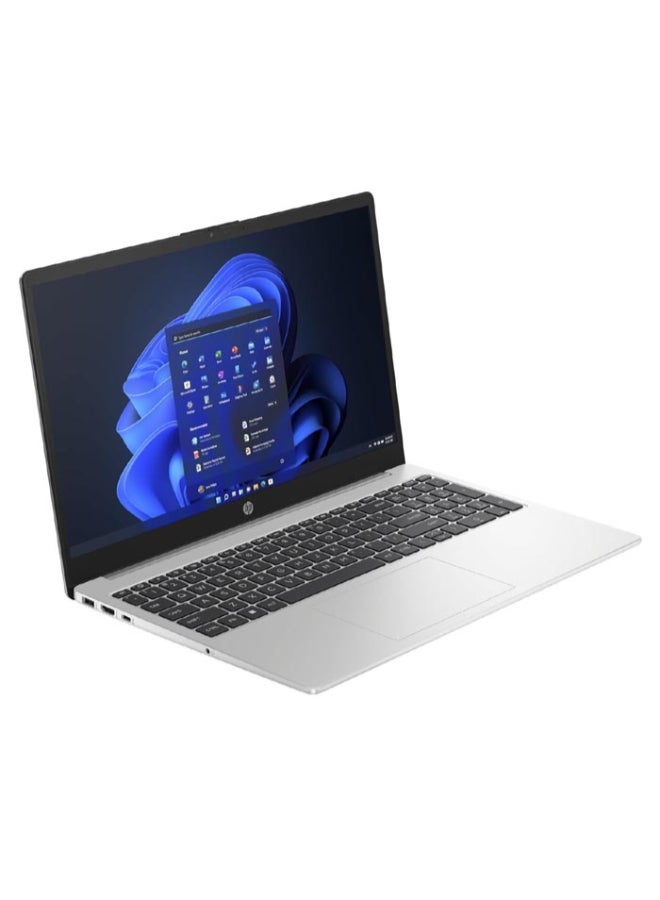 إتش بي - 255 G10 (Upgraded Version) Laptop With 15.6 Inch Full HD (1920X1080) Display, AMD Ryzen 5-7530U Processor/16GB RAM DDR4/512GB SSD/Windows 11 Pro/AMD Radeon Graphics/  Turbo English/Arabic Turbo Silver - Image 1