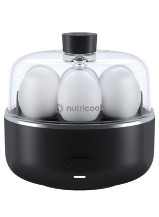 Eggi, 7 Egg Capacity Electric Egg Cooker for Boiled Eggs, Poached Eggs, Scrambled Eggs, or Omellette with Auto Shut-Off Features - EC207ME, 360 Watts, 2 Years limited Warranty 360 W EC207ME Black - pnsku/N70141067V/45/_/1736417154/fa7c4080-19aa-46a8-bbd1-e6cfcc9fd429