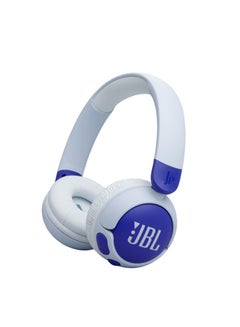 JBL Junior 320BT Wireless On-Ear Kids Headphones - Blue  - Image 1