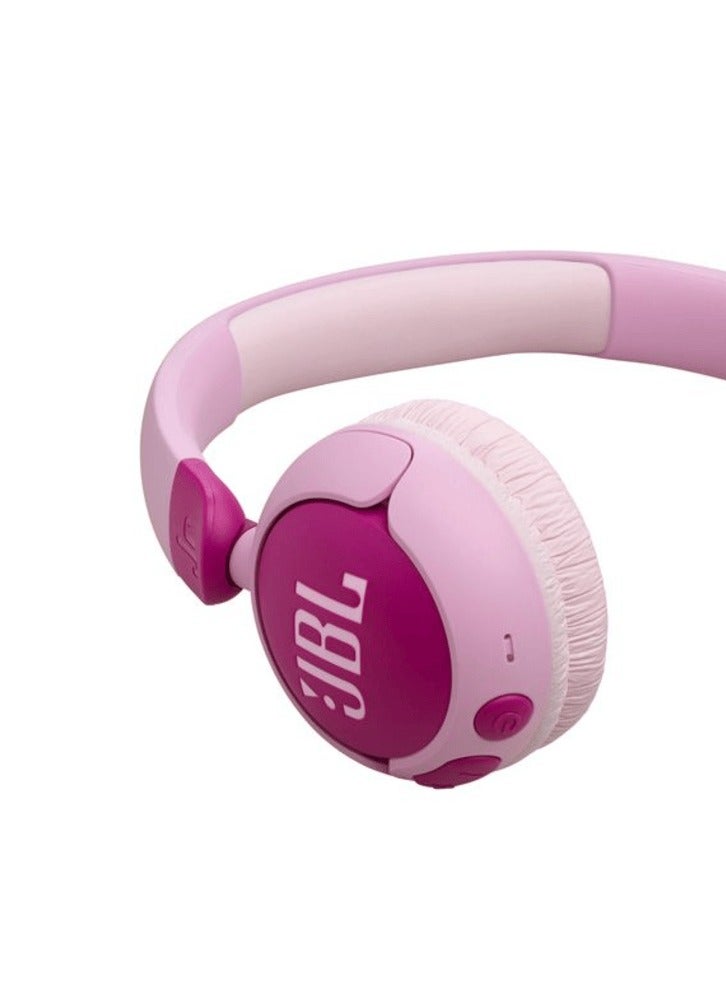 JBL Junior 320BT Wireless On-Ear Kids Headphones - Purple  - Image 2