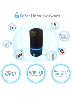 زين Greenpacket 5G CPE E5 3600Mbps High Gain Antenna 2.5Gbps Ethernet port All Sim Card working-E5-250MK Black  - Image 5