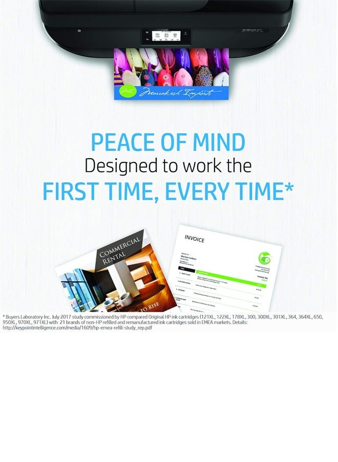 HP Original 653 2 One-color Advantage Ink Cartridge -3 Pack Black,Cyan,Magenta,Yellow  - Image 4