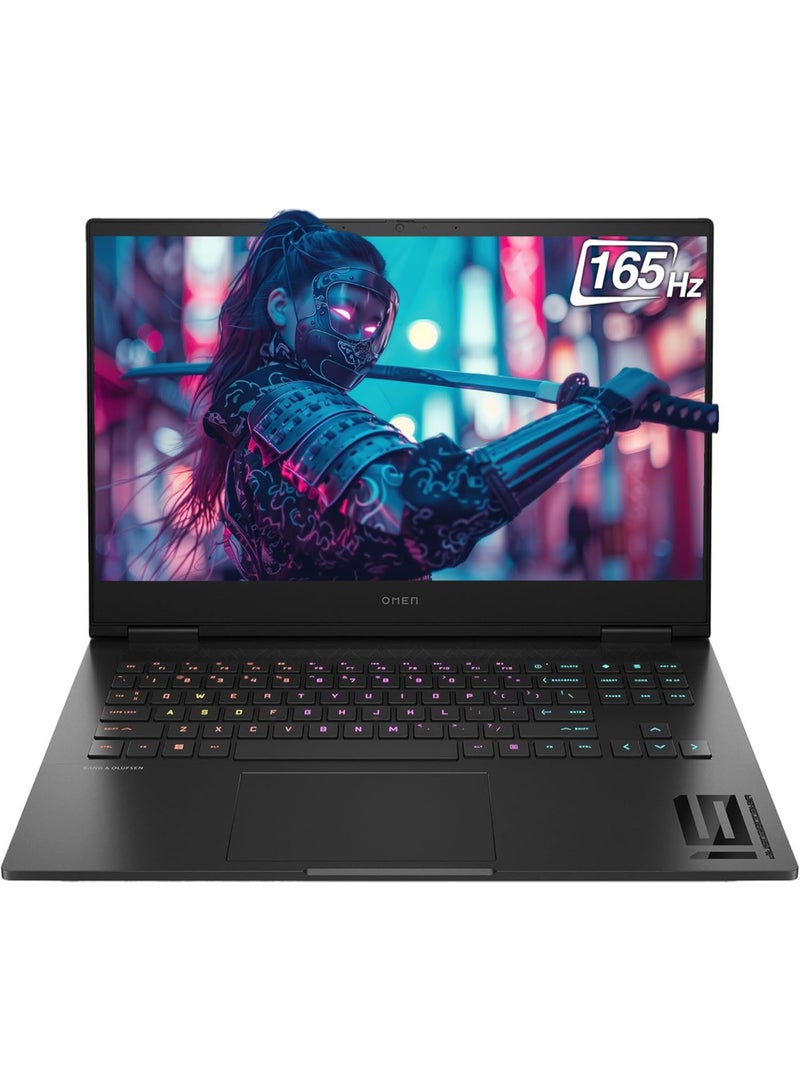 HP OMEN 16t Gaming (Upgraded Version) Laptop With 16.1-Inch FHD Display, Core i7-13620H Processor/64GB RAM/2TB SSD/8GB NVIDIA GeForce RTX 4060 Graphics Card/Windows 11 Home English/Arabic Black  - Image 1