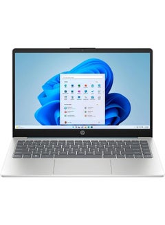 HP 14-EP0792 (Upgraded Version) Laptop with 14-Inch HD Display, Core i3-N305 Processor/16GB RAM/512GB SSD/Intel UHD Graphics/Windows 11 Home English Silver  - Image 1