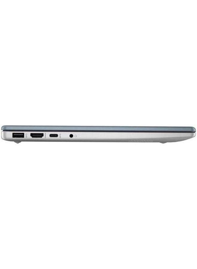 HP - 14-EP0792 (Upgraded Version) Laptop with 14-Inch HD Display, Core i3-N305 Processor/16GB RAM/512GB SSD/Intel UHD Graphics/Windows 11 Home English Silver - Image 1