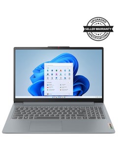 Lenovo 2025 Newest IdeaPad Slim 3i 15 (Upgraded Version) Laptop With 15.6-Inch Display, Intel Core i3-N305 Procesoor/8GB DDR5 RAM/256GB NVME SSD/Intel Iris Xe Graphics/Windows 11 English/Arabic Grey  - Image 1