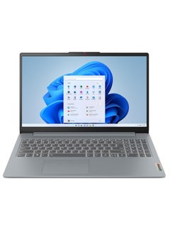 2025 Newest IdeaPad Slim 3i 15 (Upgraded Version) Laptop With 15.6-Inch Display, Intel Core i3-N305 Procesoor/8GB DDR5 RAM/512GB NVME SSD/Intel Iris Xe Graphics/Windows 11 English/Arabic Grey