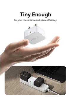 بيسوس PD 20W USB-C Charger Cable Set for iPhone 14 Pro Charger Cord, Type-C Ultra-Fast Charging Wall Plug with Lightning Cable, Compatible with iPhone 14 Pro/14 Pro Max/14 Plus/14/13/12/11/Xs, iPad Pro, Airpods, Supports iPhone 16/16 Pro Max/16 Pro/16 Plus/15/14/13, Samsung & More Devices (White) 20W with Ligtning Cable - White  - Image 4