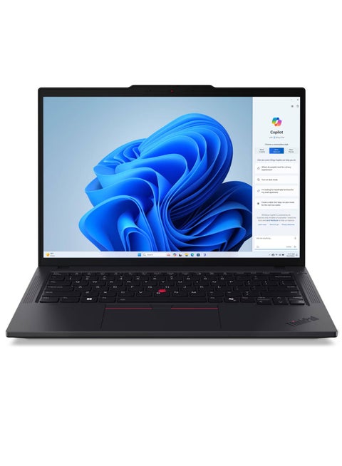 ThinkPad T14 Gen 5 (Upgraded Version) Laptop With 14-Inch WUXGA IPS Display, Core Ultra 7 155U Processor/16GB RAM/512GB SSD/Integrated Graphics/Windows 11 Pro English BLACK