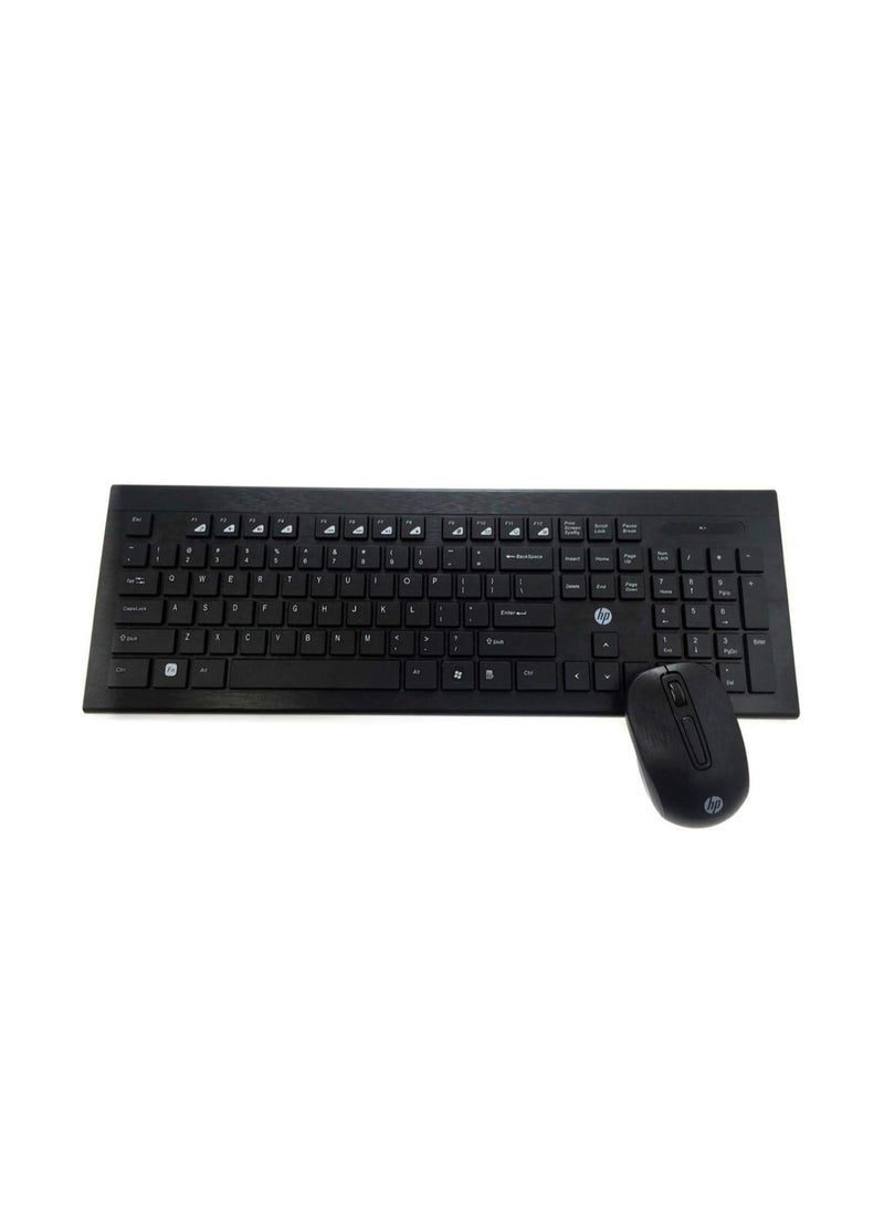HP CS300 Wireless Keyboard and Mouse - Black - Image 1