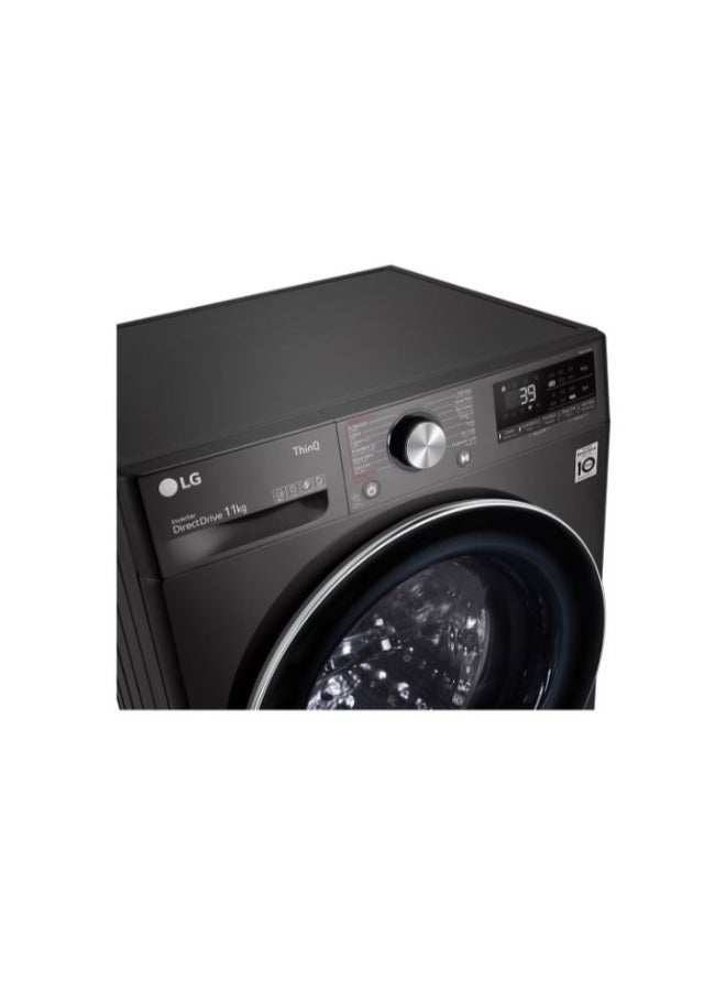 LG Washing Machine 11kg Inverter Vivace -Black F4Y9EWG2ZV 11 kg F4Y9EWG2ZV black  - Image 4