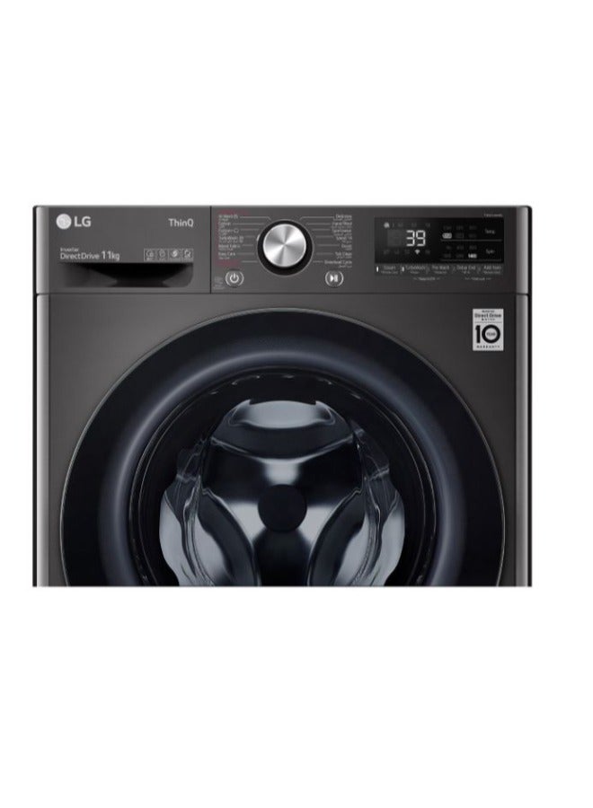 LG Washing Machine 11kg Inverter Vivace -Black F4Y9EWG2ZV 11 kg F4Y9EWG2ZV black  - Image 3