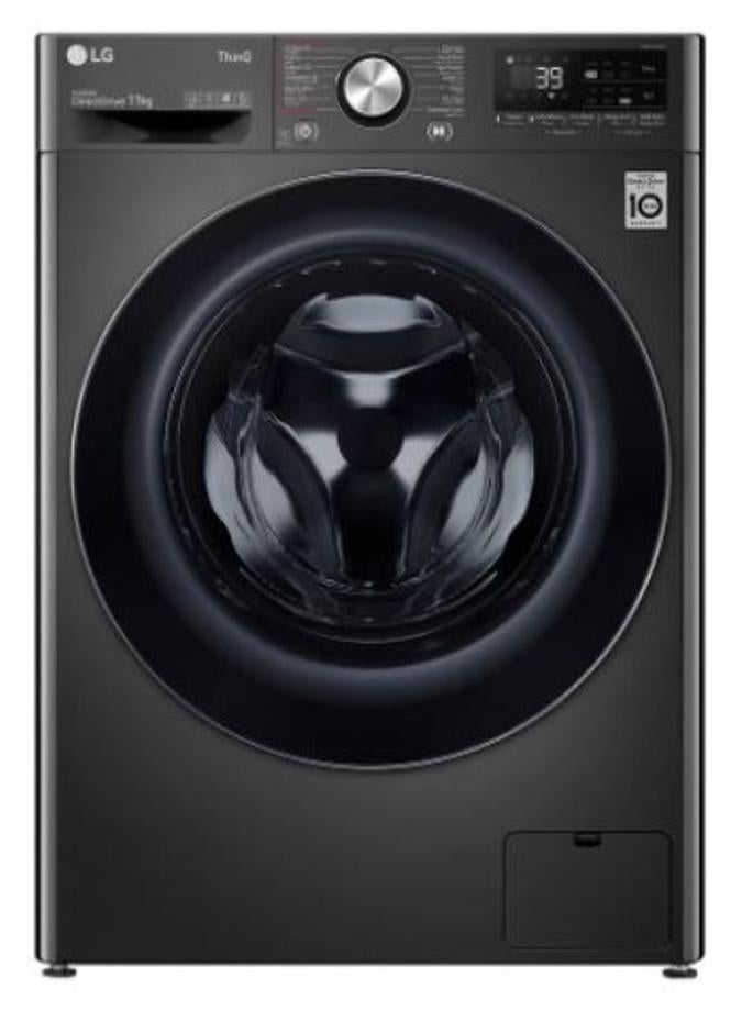 LG Washing Machine 11kg Inverter Vivace -Black F4Y9EWG2ZV 11 kg F4Y9EWG2ZV black - Image 1