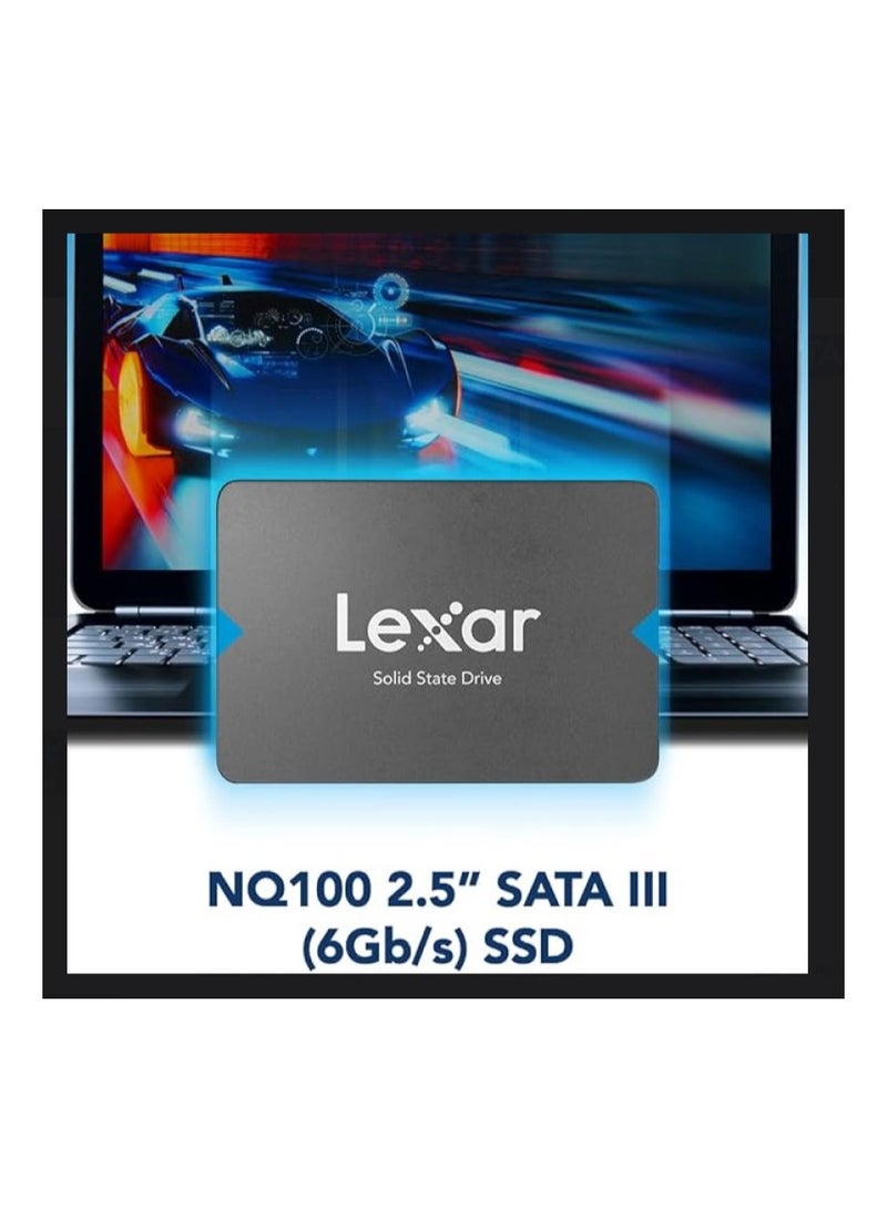 Lexar NS100 2.5” SATA (6Gb/s) Solid-State Drive, Up to 550MB/s Read and 500 MB/s Write 1 TB  - Image 2