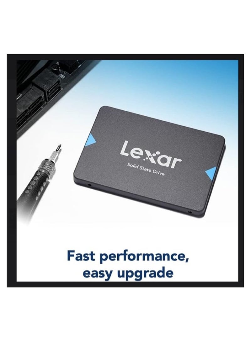Lexar NS100 2.5” SATA (6Gb/s) Solid-State Drive, Up to 550MB/s Read and 500 MB/s Write 1 TB  - Image 3
