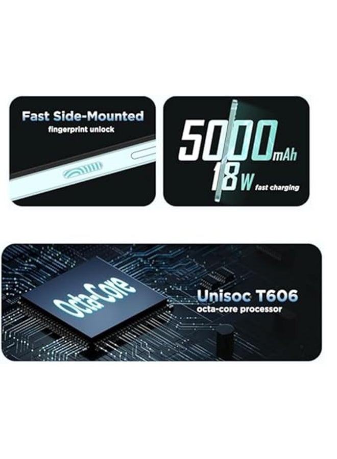 بينكو V91s بلس ثنائي الشريحة أبيض شروق الشمس 6 جيجابايت رام 128 جيجابايت 4G LTE بدون كاميرا وبدون GPS - النسخة الشرق أوسطية - Image 4