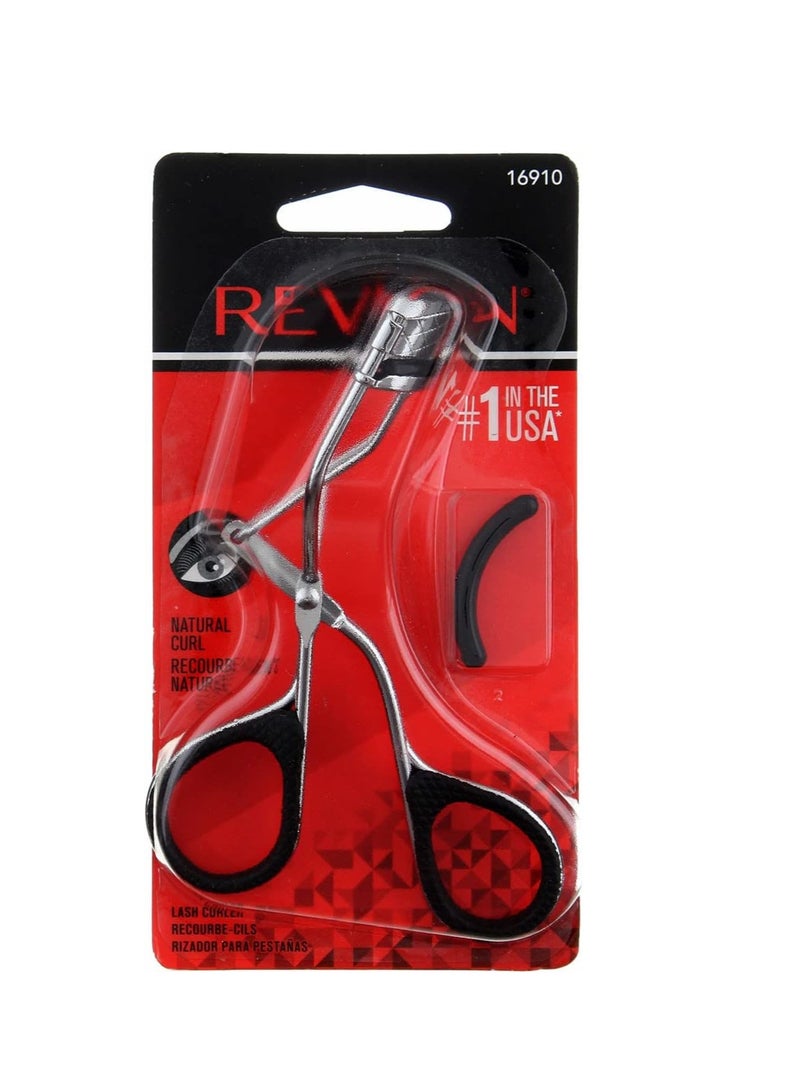 ريفلون Extra Curl Eyelash Curler 1 ea (Pack of 2) Silver/black - Image 3