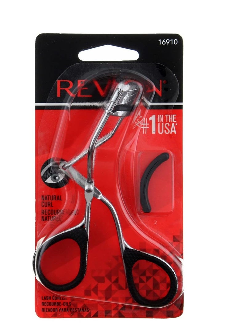 ريفلون Extra Curl Eyelash Curler 1 ea (Pack of 2) Silver/black - Image 2
