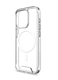 Baykron Smart Slim Bumper Case with Magsafe for iPhone 15 Pro Max Clear Transparent  - Image 3