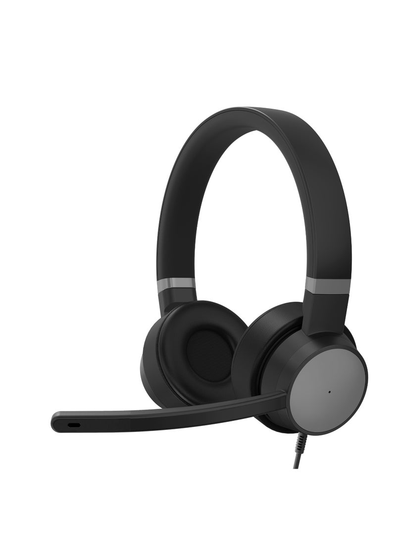 Lenovo Go Wired Headset Black  - Image 5