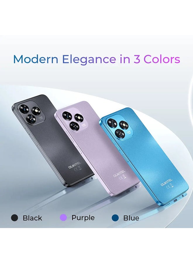 Oukitel - C51 Dual SIM Purple 8+16GB RAM 256GB 4G  - Middle East Version - Image 1