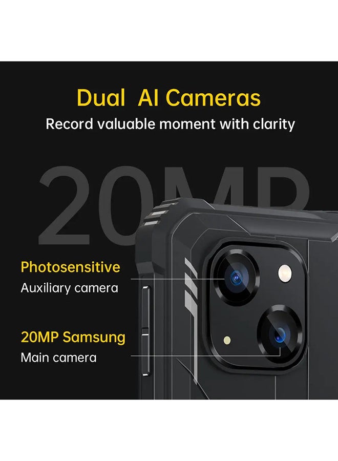 أوكيتل هاتف WP32 القوي أسود 4GB RAM 128GB 4G - نسخة الشرق الأوسط - Image 5