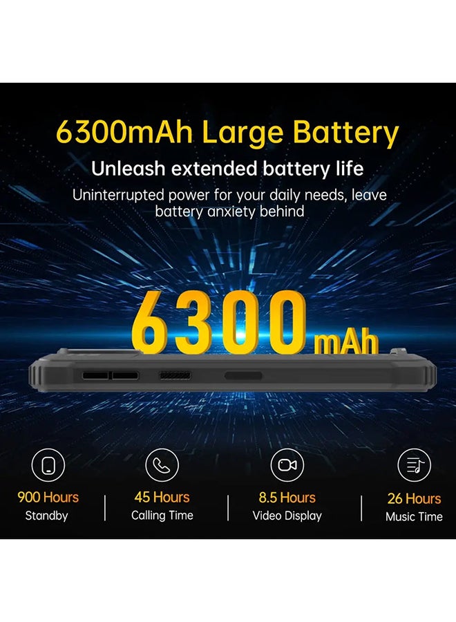 أوكيتل هاتف WP32 القوي أسود 4GB RAM 128GB 4G - نسخة الشرق الأوسط - Image 3