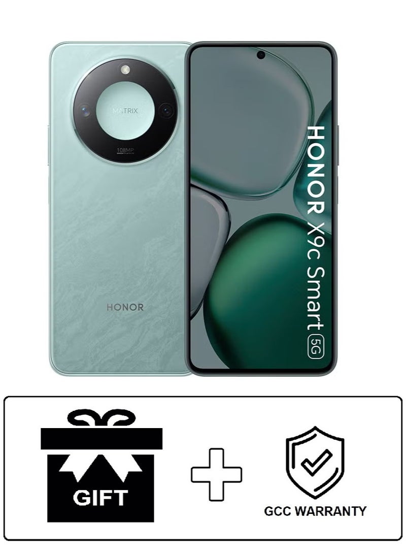 هونور X9c Smart Dual SIM Ocean Cyan 12GB RAM 256GB 5G With Gift - Middle East Version  - Image 1