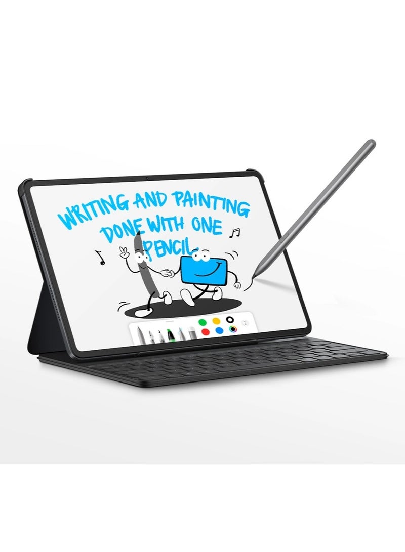 هونور باد 9 12.1 بوصة رمادي فضائي 8 جيجابايت رام 256 جيجابايت واي فاي مع غلاف لوحة مفاتيح ذكية بلوتوث مجانية وقلم اختياري - نسخة الشرق الأوسط - Image 3