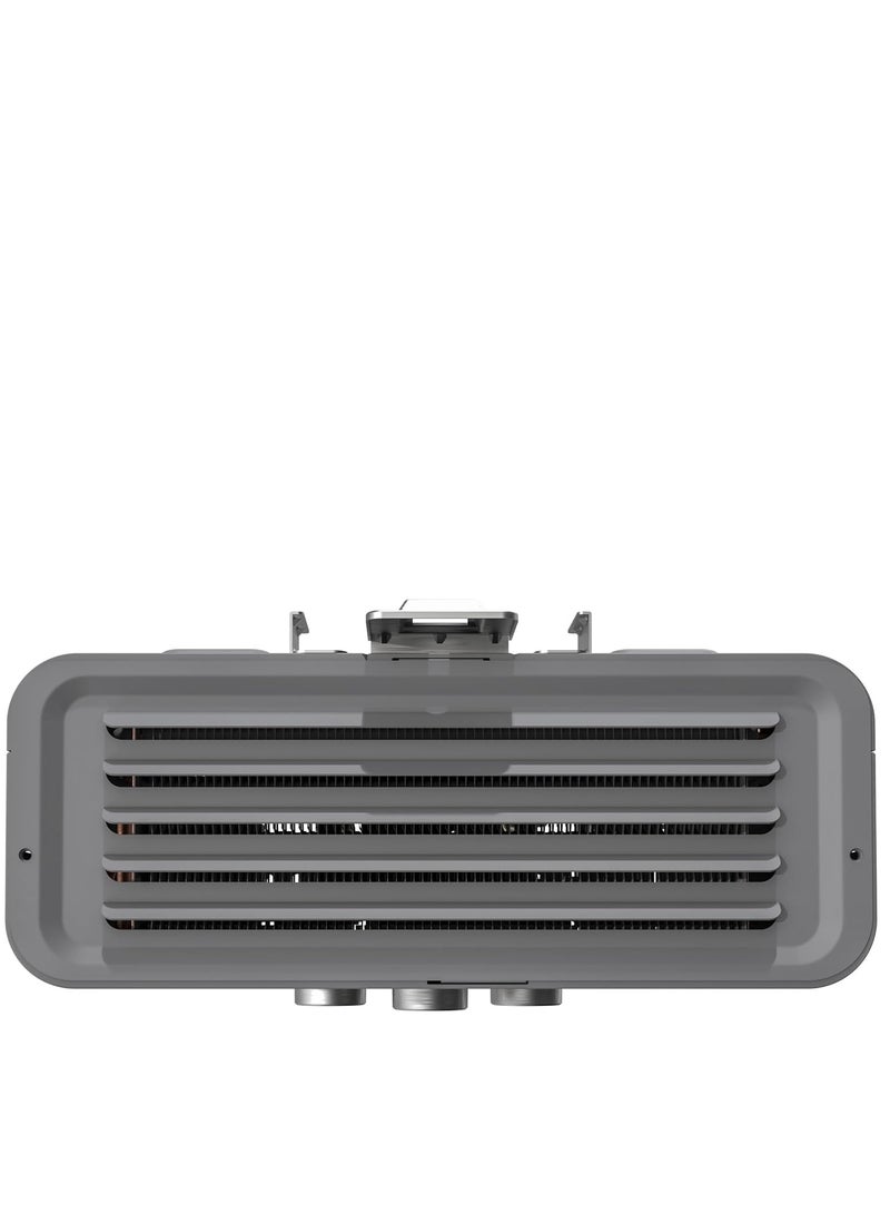 مديا Gas Heater Capacity 6 L - Natural gas - Without Chimney - Complete Safety - X-Battery Type C Module - Summer/Winter Switch Knob - MGWH06-12MZNEG(S) Grey  - Image 5