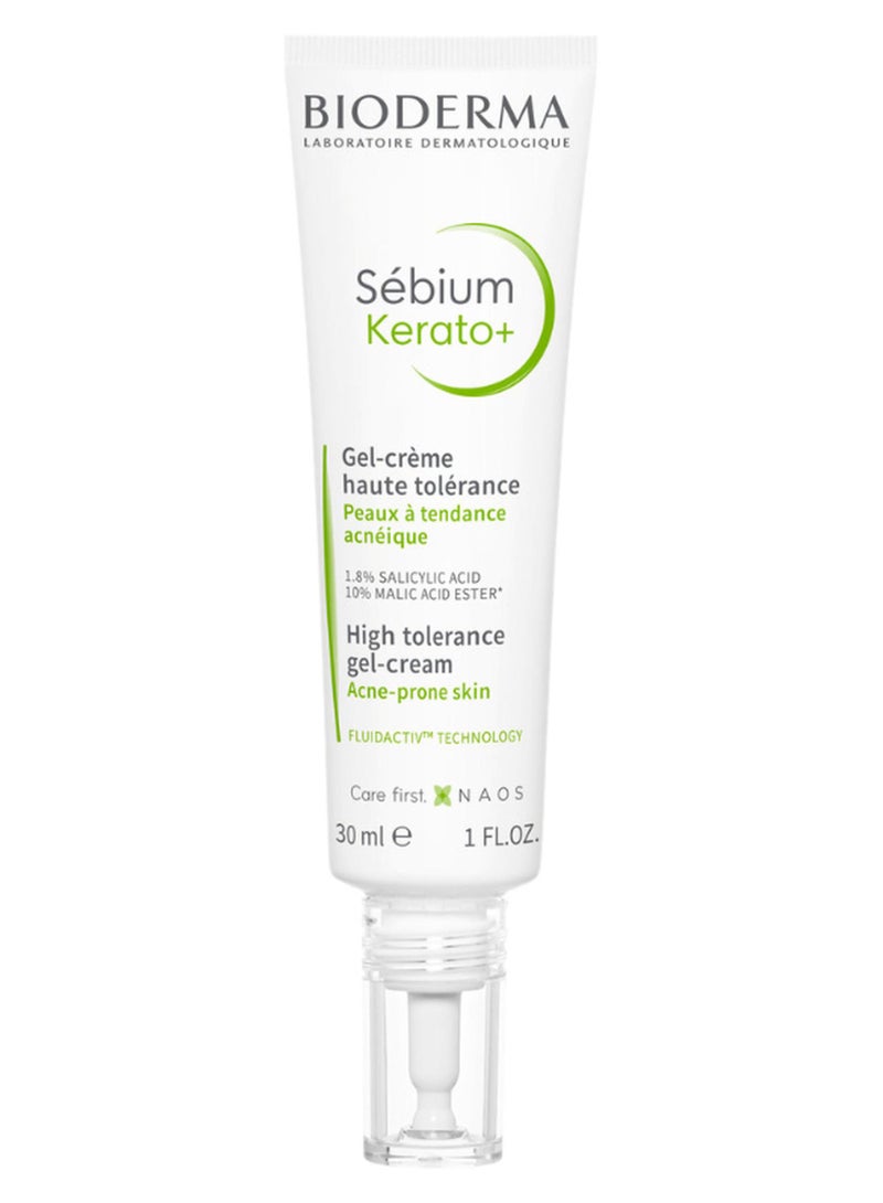 Bioderma Sebium Kerato + Gel-Creaam For Acne-Prone Skin 30ml