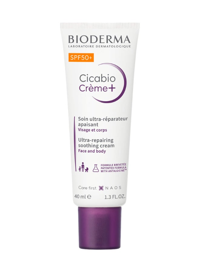 Bioderma Cicabio Cream Plus Spf50 40ml 