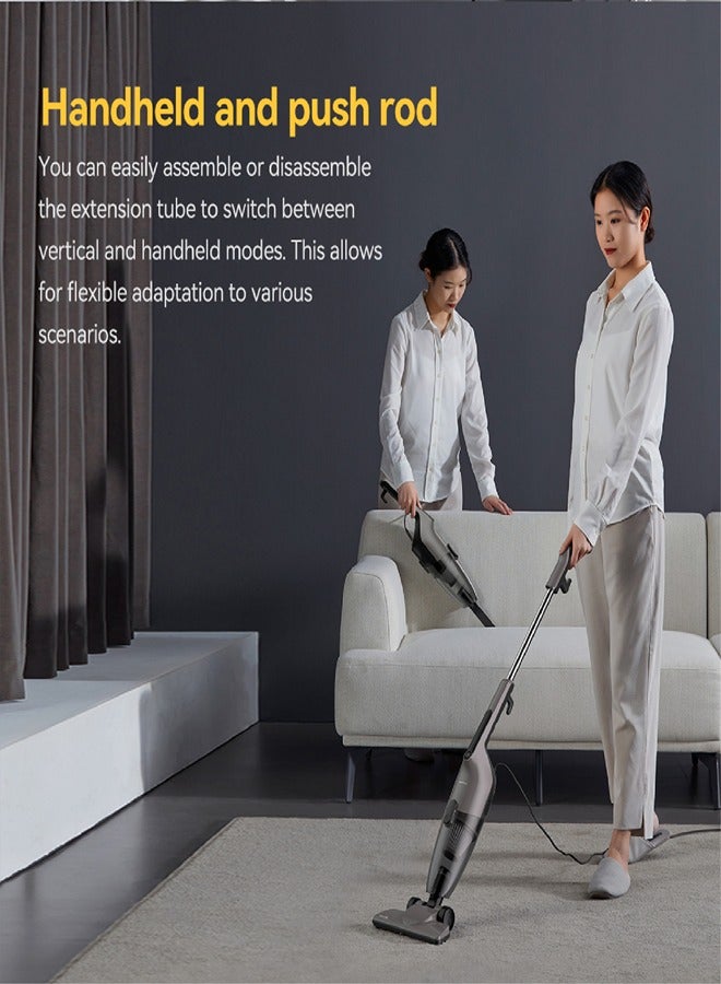 Dynamic Clean Vacuum 2-in-1 Handheld & Stick Cleaner with 16000Pa Ultra Suction, Low-Noise Operation and 3 Versatile Brushes 600 W DX120C Gray - pnsku/N70141442V/45/_/1736423221/8b80f116-a5ad-4d29-831f-6c6fd281a68d