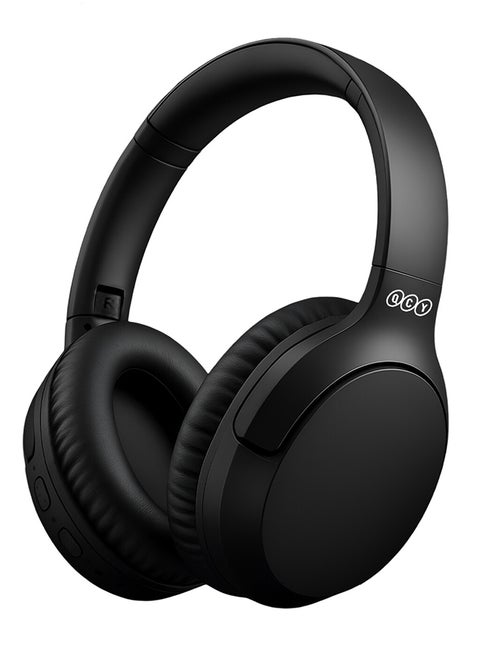 H2 Pro Wireless Over-Ear Headphones,43dB hybrid Active Noice Cancellation,BASS Mode Enhanced Music Experience,Bluetooth 5.3 Connection,Long Battery, Low Latency for Gaming & Stylish Design Midnight Black