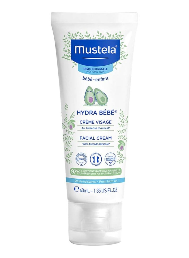 Mustela Hydra Bebe Facial Cream - Image 1