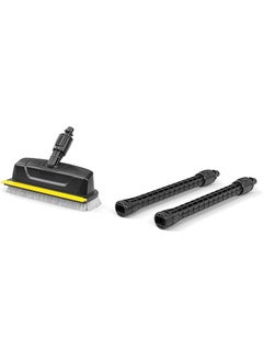 KARCHER Ps 30 Power Scrubber Surface Three Integrated High Pressure Nozzles One Brush Head Included Removes Stubborn Dirt Ideal For Stairs And Edges 