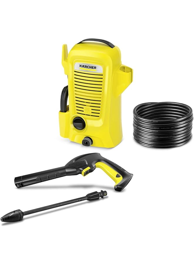 كارشر K2 Universal Home High Pressure Washer 1400 W 110 Bar Includes T 1 Surface Cleaner Patio And Deck Detergent Made In Germany 