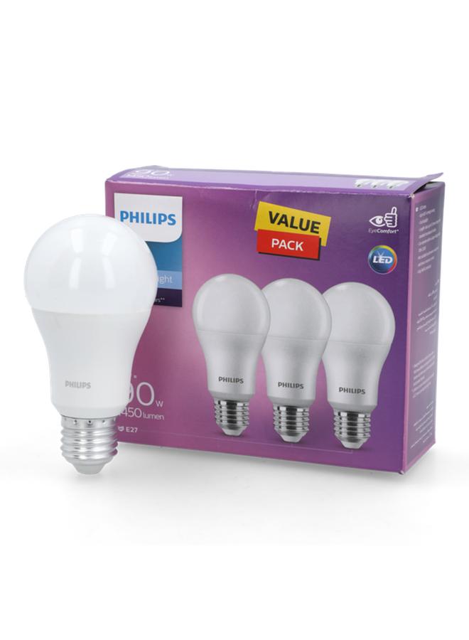 فيليبس 3-Piece 13W Non-Dimmable LED Bulb Cool Daylight - Image 2