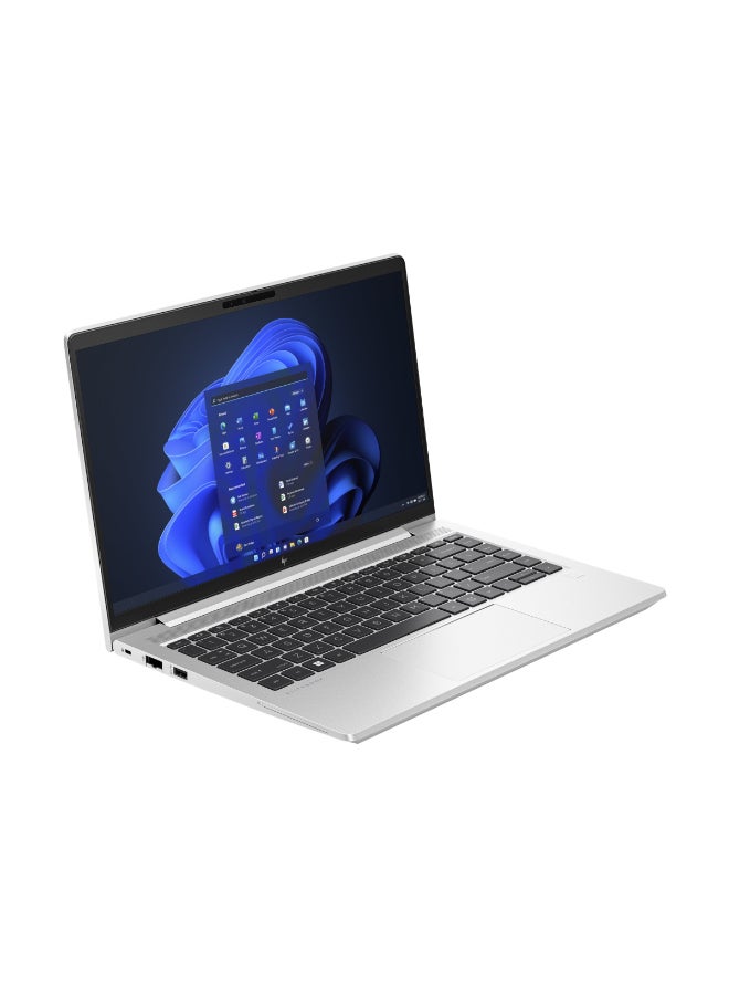 EliteBook 640 Laptop With 14 Inch Full HD(1920X1080) Display IPS,Intel Core i7-1355U Processor/16GB RAM DDR4/512GB SSD/Windows 11Pro/Intel UHD Graphics English/Arabic Silver