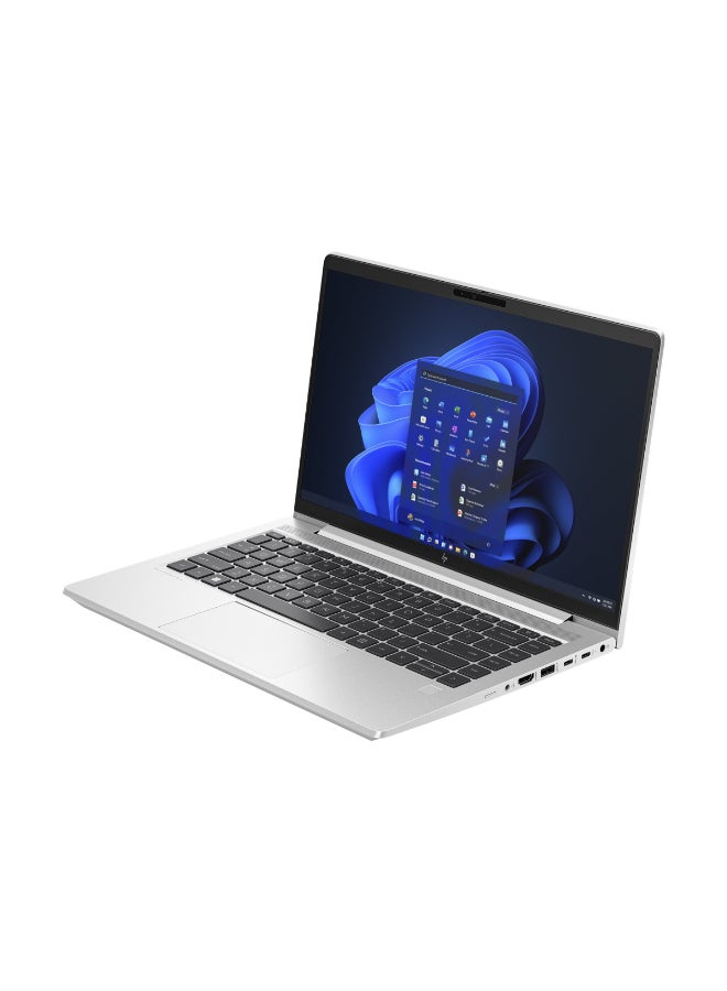 EliteBook 640 Laptop With 14 Inch Full HD(1920X1080) Display IPS,Intel Core i7-1355U Processor/16GB RAM DDR4/512GB SSD/Windows 11Pro/Intel UHD Graphics English/Arabic Silver