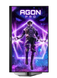 AOC 24.1" Inch Gaming Monitor Agon PRO (1920x1080) FHD, 540Hz Refresh Rate, 0.5ms Response Time, FreeSync Premium, G-Sync Comp., HDR400 (2xHDMI, DisplayPort, USB Hub) AG246FK | Black/Grey  - Image 3