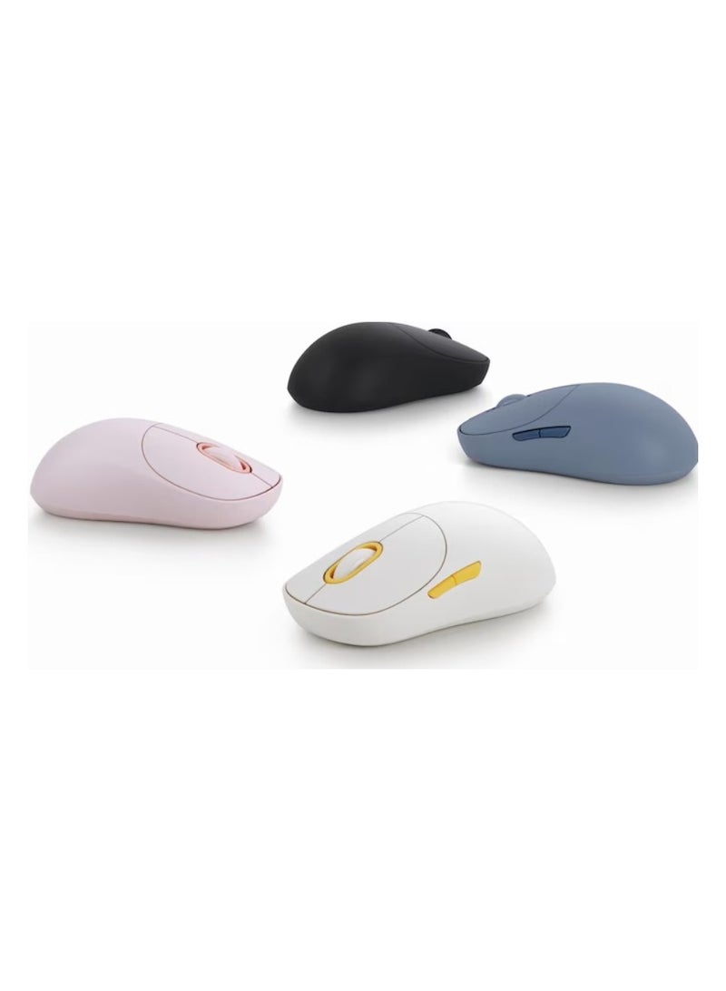 Wireless Mouse 3 | TTC Silent Keys | Dual 2.4GHz And Bluetooth Modes Pairing With Up To 3 Devices | PixArt 1200DPI Precision Sensor | Blue