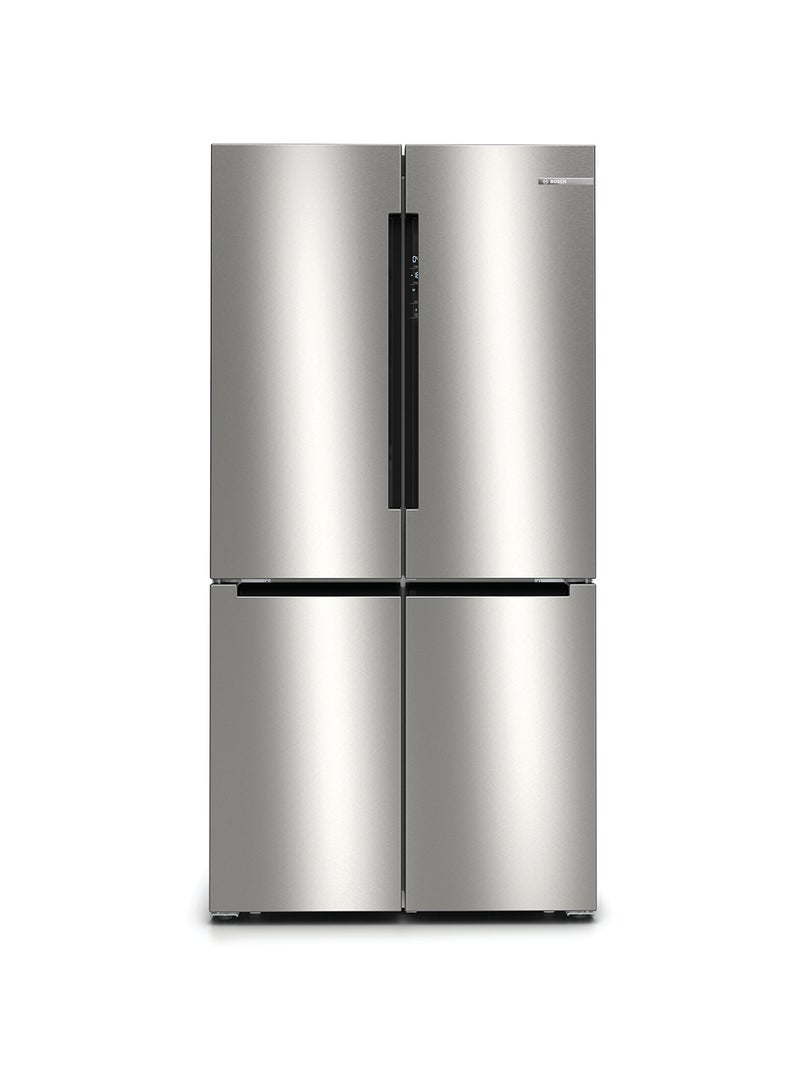 BOSCH - Series 4 French Door Bottom Freezer, VitaFresh Plus Multi Door 183 x 90.5 cm KFN96VPEAG Brushed Steel Anti-Fingerprint - Image 1