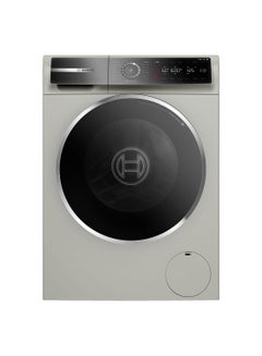 بوش Series 8 Free-Standing Washing Machine, Front loader 10 kg , Home Connect-iService Remote, Remote Monitoring and Control, EcoSilence Drive, 1600 RPM WGB2560XGC Silver Inox  - Image 1