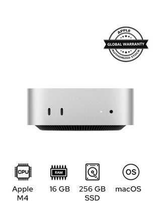Customize Mac mini Apple M4 chip with 10-core CPU, 10-core GPU/16GB RAM/256GB SSD/macOS Silver - pnsku/N70142035V/45/_/1739178998/0b1432e3-f5f2-4aa6-93b8-bddc570f0cf0