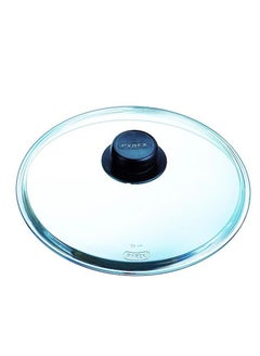 PYREX Pyrex Bombe 24 cm Universal Glass Cover, BPA-Free, Thermal Shock Resistant, Dishwasher Safe Clear 24cmcm  - Image 1