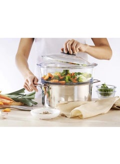 PYREX Pyrex Bombe 24 cm Universal Glass Cover, BPA-Free, Thermal Shock Resistant, Dishwasher Safe Clear 24cmcm  - Image 3