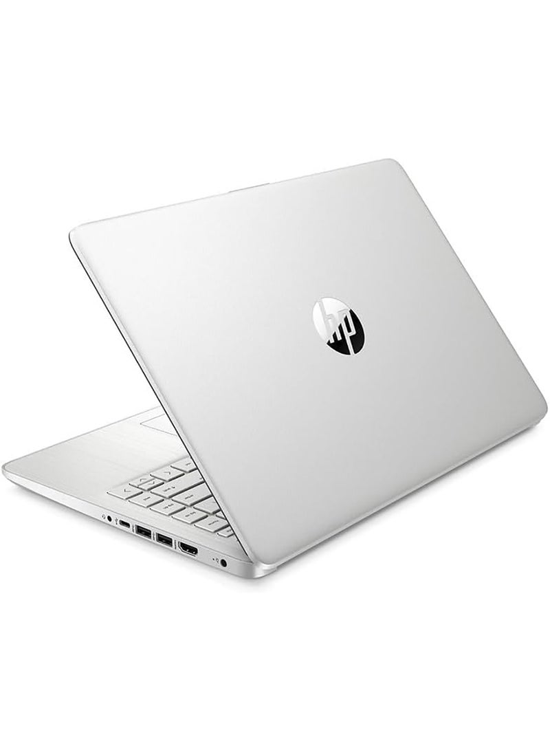 HP 14s Laptop With 14 Diagonal FHD Anti-Glare Touch Screen Display - Intel Core i3-1215U Processor/8GB RAM/512GB SSD/Intel UHD Graphics/Windows 11 English/Arabic Natural Silver - Image 5